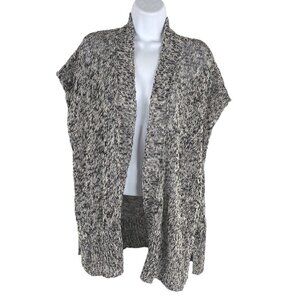 Eileen Fisher Open Front Cardigan Sweater Small Organic Linen Blend NWT‎ CJ-1352